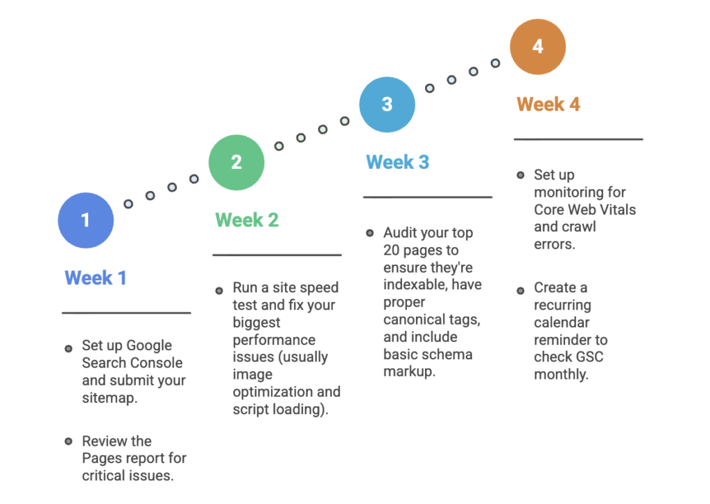 getting started with technical seo